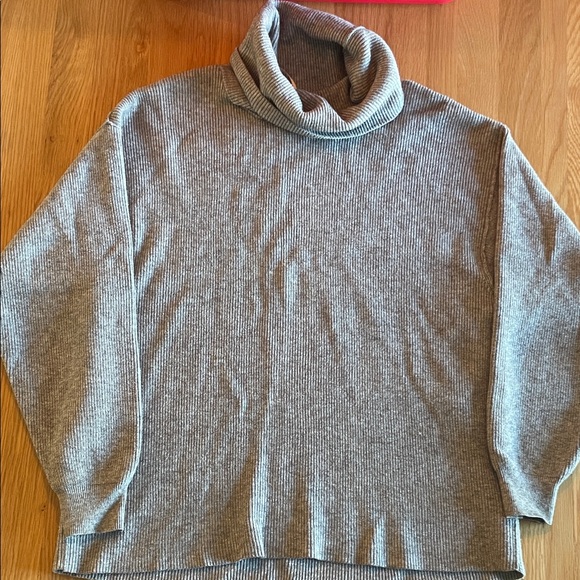 Free People Sweaters - Free People Gray Turtleneck Sweater